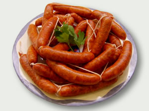 Choricitos caseros
