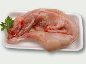 1/2 Conejo tierno