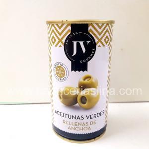 Olives verdes farcides d'anxova JV