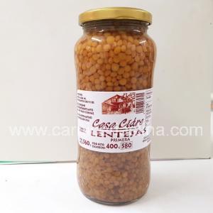 Llenties cuites extra CASA CIDRE 500 grs